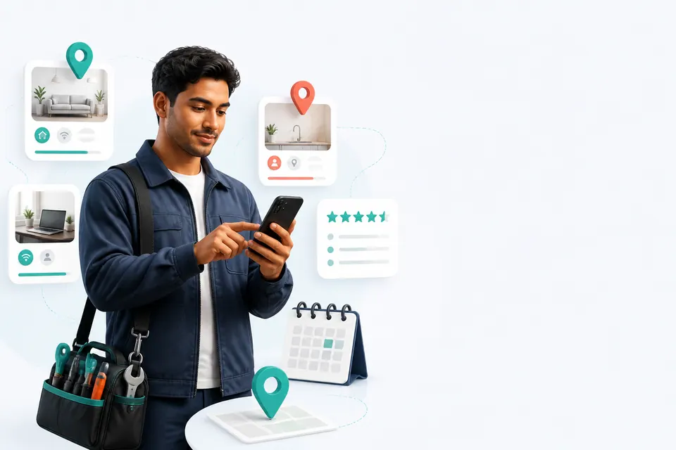 A professional reviews suitable local and remote opportunities